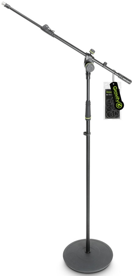 pied micro droit Gravity GMS2322B professionnel conférence événementiel