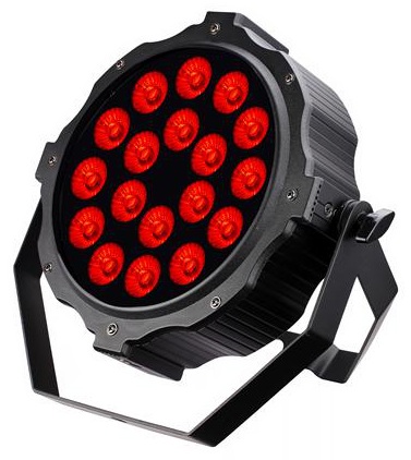 PAR LED filaire professionnel pour éclairage de scène et plateaux, contrôle DMX précis