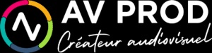 Logo de AV PROD, expert en solutions audiovisuelles et partenaire de Technique Événements pour la régie technique à Paris.