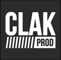 Logo CLAK PROD - Agence de production vidéo événementielle créative accompagnée par Technique Événements pour la sonorisation et la lumière à Paris.