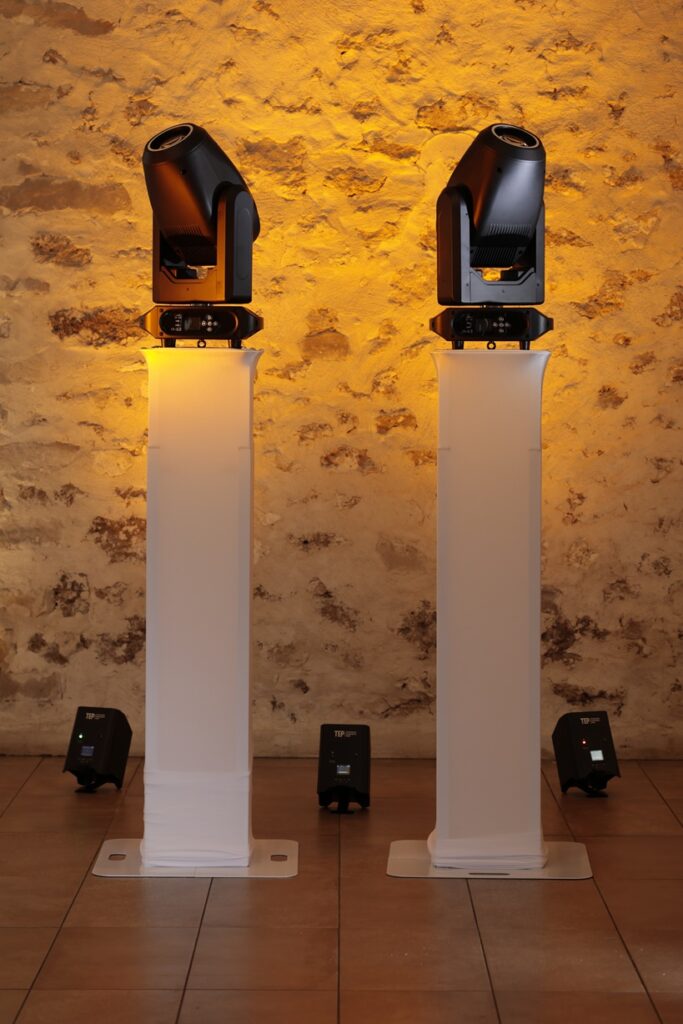 lyres Beam Spot Wash 300W utilisées pour éclairage événementiel professionnel