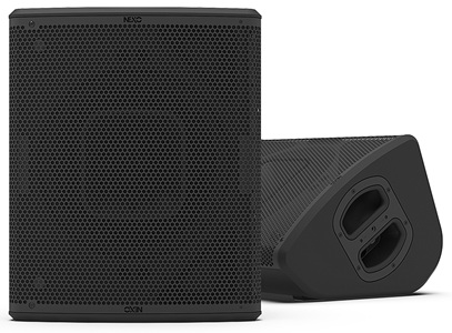 Enceinte acoustique professionnelle Nexo P12 coaxiale en location pour événements haut de gamme et sets DJ à Paris.