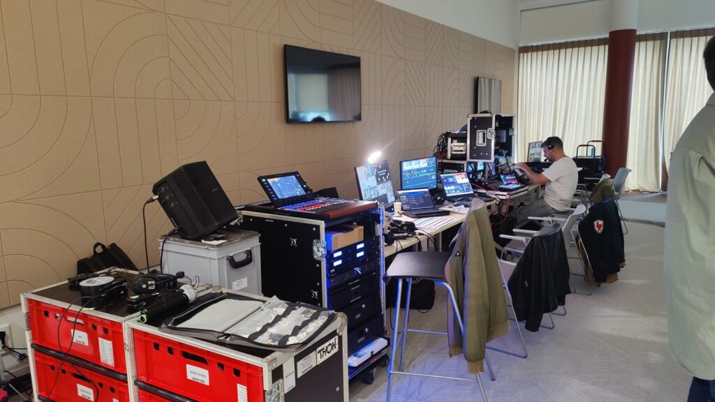Mise en place régie son réalisation vidéo live stream