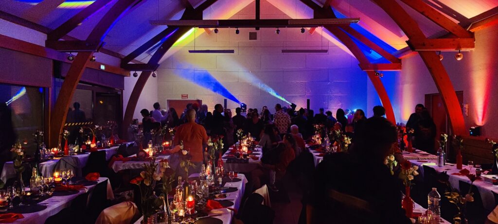 soirée DJ événementielle avec éclairage et animation musicale professionnelle en Île-de-France