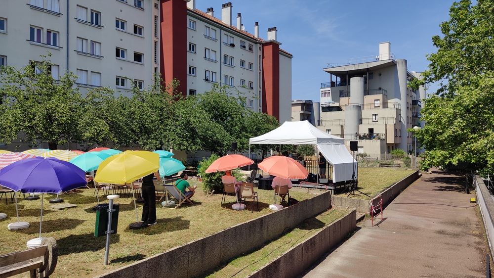 Vue d'ensemble du site de la Fête de la Musique sonorisé par T.E.P. à Nogent-sur-Marne